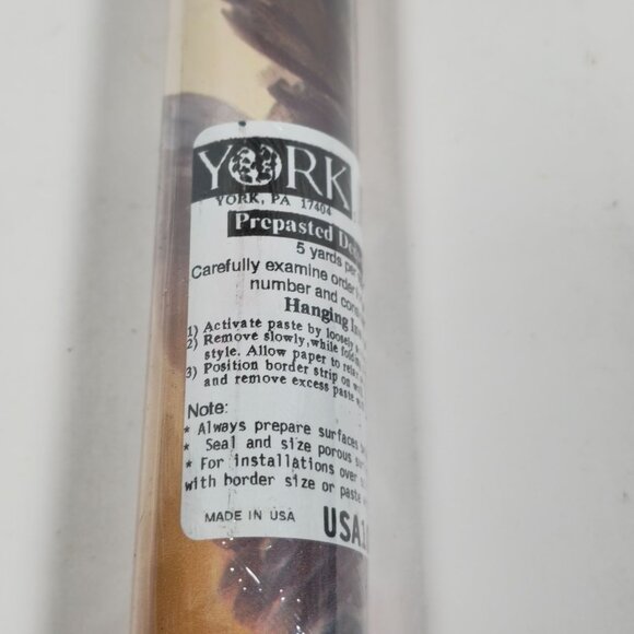 York Eagle Prepasted Decorative Border 5 Yards Vinyl Spool Made In USA - Picture 2 of 6